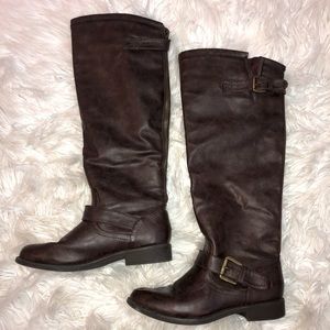 JustFab zipper boots